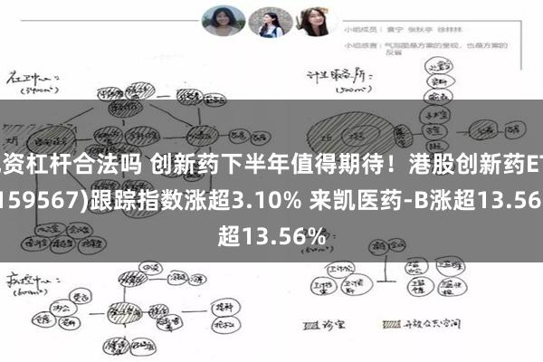 配资杠杆合法吗 创新药下半年值得期待！港股创新药ETF(159567)跟踪指数涨超3.10% 来凯医药-B涨超13.56%